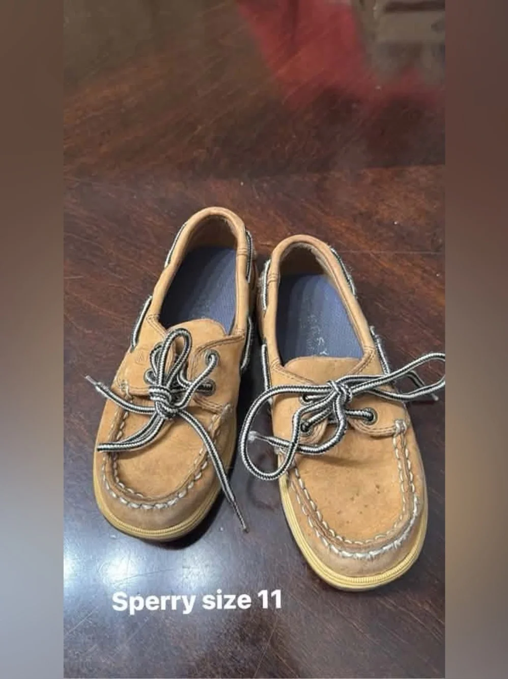 Sperry Kids Brown Suede Moccasin Boat Shoes
